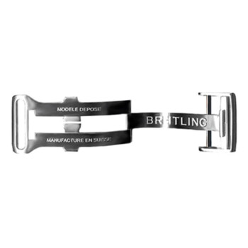 Khóa gập thép không gỉ 18mm Breitling A18D chính hãng