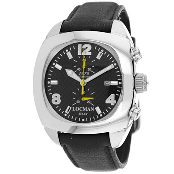 Đồng hồ Locman Classic Quartz Black Dial Nam 197400CBSYL chính hãng