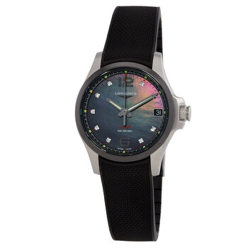 Đồng hồ nam Longines Conquest V.H.P. Quartz kim cương L3.319.4.88.9 chính hãng
