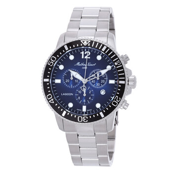 Đồng hồ nam Mathey-Tissot Lagoon Chronograph mặt xanh H123CHABUN chính hãng