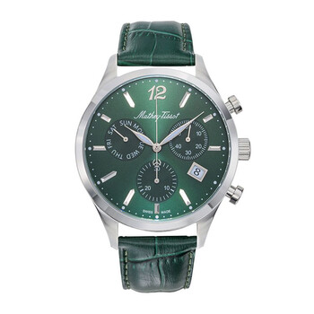 Đồng hồ nam Mathey-Tissot Urban Chrono mặt xanh H411CHAV chính hãng