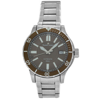 Đồng hồ Maurice Lacroix Miros Diver Automatic mặt nâu MI6028-SS072-730 chính hãng
