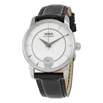 Đồng hồ Mido Baroncelli II Automatic mặt bạc nam M0072071603600 chính hãng