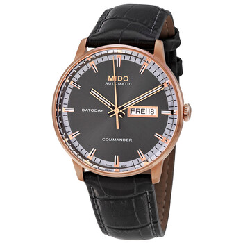 Đồng hồ Mido Commander II Automatic mặt số xám cho nam M016.430.36.061.80 chính hãng