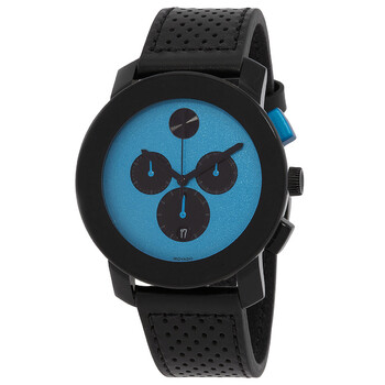 Đồng hồ nam Movado Bold Quartz mặt xanh 3600764 chính hãng