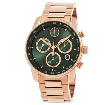 Đồng hồ nam Movado Bold Verso Chronograph mặt xanh 3601082 chính hãng