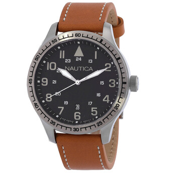 Đồng hồ Nautica Classic Quartz mặt đen nam NAPB05002 chính hãng