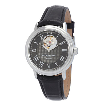 Đồng hồ nam Raymond Weil Maestro 2827-STC-00608 mặt đen chính hãng