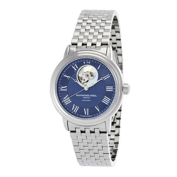 Đồng hồ tự động Raymond Weil Maestro mặt xanh 2827-ST-00508 nam chính hãng