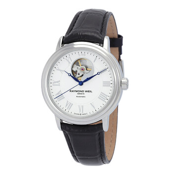 Đồng hồ nam Raymond Weil Maestro Automatic mặt trắng 2827-STC-00308 chính hãng
