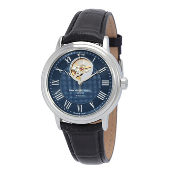 Đồng hồ Raymond Weil Maestro Automatic mặt xanh 2827-STC-00508 chính hãng