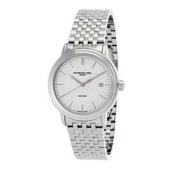 Đồng hồ nam tự động Raymond Weil Maestro mặt trắng 2837-ST-30001 chính hãng