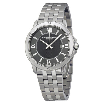 Đồng hồ nam Raymond Weil Tango mặt xám kim loại 5591-ST-00607 chính hãng