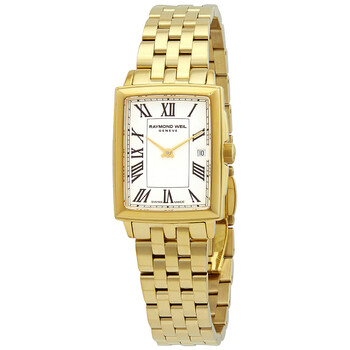 Đồng hồ nữ Raymond Weil Toccata Quartz mặt trắng 5925-P-00300 chính hãng