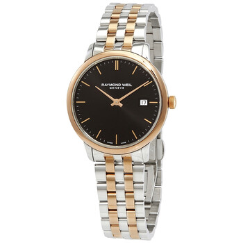 Đồng hồ nam Raymond Weil Toccata Classic mặt đen 5485-SP5-20001 chính hãng