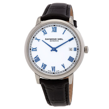 Đồng hồ nam Raymond Weil Toccata Quartz mặt trắng 5585-STC-00353 chính hãng
