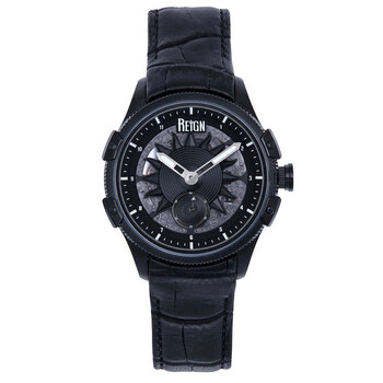 Đồng hồ nam Reign Solstice mặt đen REIRN6905 chính hãng