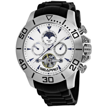 Đồng hồ Seapro Montecillo mặt bạc nam SP5121 chính hãng