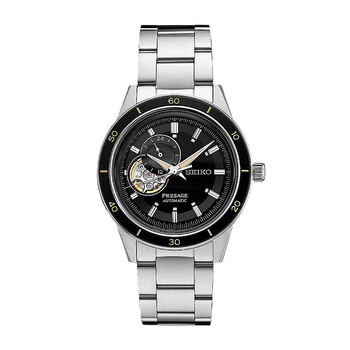 Đồng hồ Seiko Presage SSA425 Nam Mặt Đen chính hãng