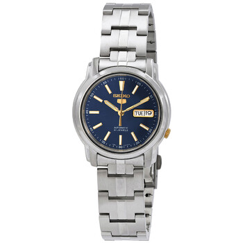 Đồng hồ Seiko SNKL79K1 tự động mặt xanh nam chính hãng