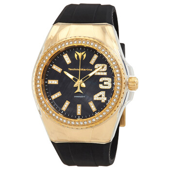 Đồng hồ nữ Technomarine Cruise Monogram mặt đen TM-121251 chính hãng