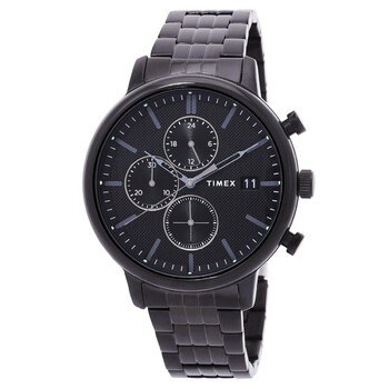 Đồng hồ nam Timex Chicago Chronograph mặt đen TW2W13400 chính hãng