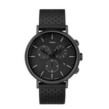 Đồng hồ nam Timex Chronograph mặt đen TW2R26800 chính hãng