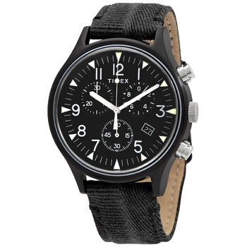 Đồng hồ nam Timex MK1 Chronograph Quartz mặt đen TW2R68700 chính hãng