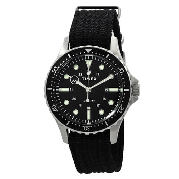 Đồng hồ nam Timex Navi XL Quartz mặt đen TW2T75600 chính hãng