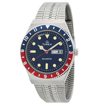 Đồng hồ Timex Q Reissue Quartz Mặt Xanh TW2T80700ZV chính hãng