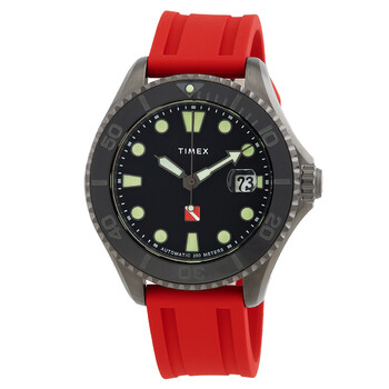 Đồng hồ Timex Tiburon Automatic mặt đen cho nam TW2W21000 chính hãng
