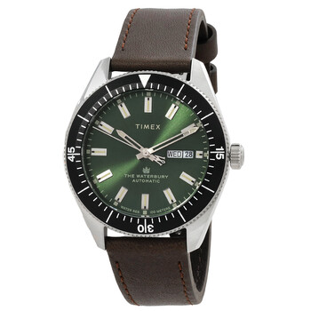 Đồng hồ Timex Waterbury Automatic mặt xanh nam TW2V24700 chính hãng