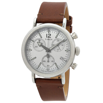 Đồng hồ nam Timex Waterbury Chronograph mặt bạc TW2W20800 chính hãng