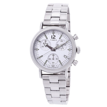 Đồng hồ nam Timex Waterbury Chronograph mặt bạc TW2W20900 chính hãng