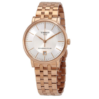 Đồng hồ Tissot Carson Automatic mặt bạc nam T122.407.33.031.00 chính hãng