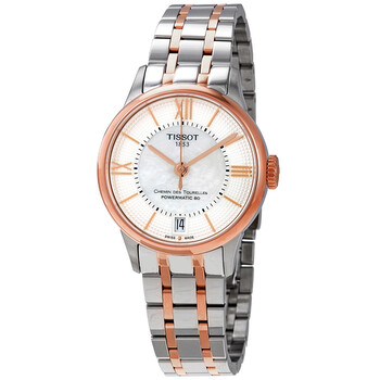 Đồng hồ nữ Tissot Chemin des Tourelles mặt ngọc trai T099.207.22.118.02 chính hãng