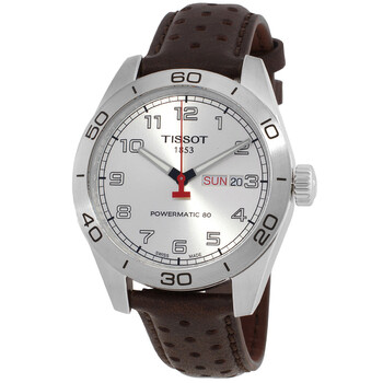 Đồng hồ Tissot PRS 516 Powermatic 80 mặt bạc nam T1314301603200 chính hãng