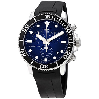 Đồng hồ Tissot Seastar 1000 Chronograph mặt xanh nam T1204171704100 chính hãng