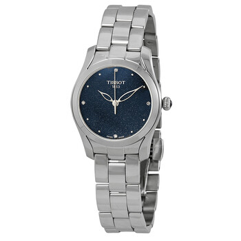 Đồng hồ Tissot T-Wave II mặt xanh nữ T112.210.11.046.00 chính hãng