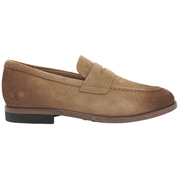 Giày Tod's Brown Suede Penny Loafers Sale XaXi