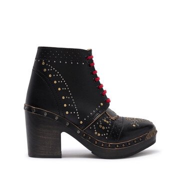 Giày Burberry Riveted Antrim Leather Block-heel Clog Boots chính hãng 6 burberry riveted antrim leather block heel clog boots 4069392