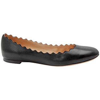 Giày Chloe nữ Scalloped Ballet Flats màu đen chính hãng 6 chloe ladies scalloped ballet flats in black a16075 001