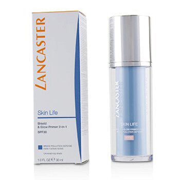 Lancaster Skin Life Shield & Glow Primer 2-in-1 SPF 30 Universal Rosy Shade 30ml/1oz chính hãng 6 lancaster skin life shield glow primer 2 in 1 spf 30 universal rosy shade 30ml 1oz 3614224906955