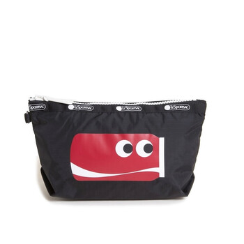 Le Sportsac Cute Coke Print Sloan túi đựng mỹ phẩm chính hãng 6 le sportsac cute coke print sloan cosmetic case 2725 g683