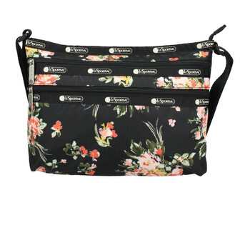 Le Sportsac Garden Rose Print Quinn Túi đeo vai chính hãng 6 le sportsac garden rose print quinn shoulder bag 3352 f632