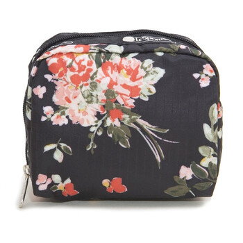 Le Sportsac Nữ Garden Rose Square túi đựng mỹ phẩm chính hãng 6 le sportsac ladies garden rose square cosmetic pouch 6701 f632