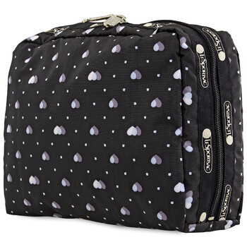 Le Sportsac Love Me Most Print hình chữ nhật túi đựng mỹ phẩm chính hãng 6 le sportsac love me most print rectangular cosmetic pouch 7121 f517