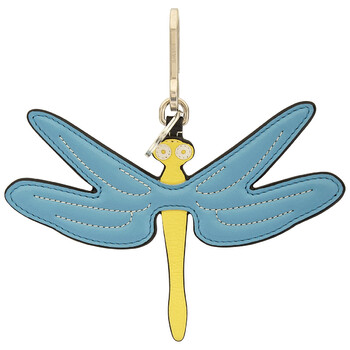 Loewe màu xanh dương / màu vàng Dragonfly Charm chính hãng 6 loewe bag charms 111 19 059 5108