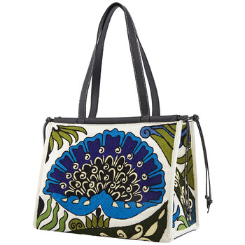 Loewe Cushion Tote Floral Túi Tote chính hãng 6 loewe cushion tote floral tote bag 303 51ab90 5460