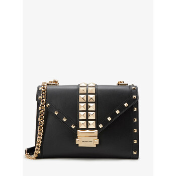 Michael Kors Nữ Whitney Da Studded Túi đeo vai màu đen chính hãng 6 michael kors ladies whitney leather studded shoulder bag in black 30s0gwhl7l 001